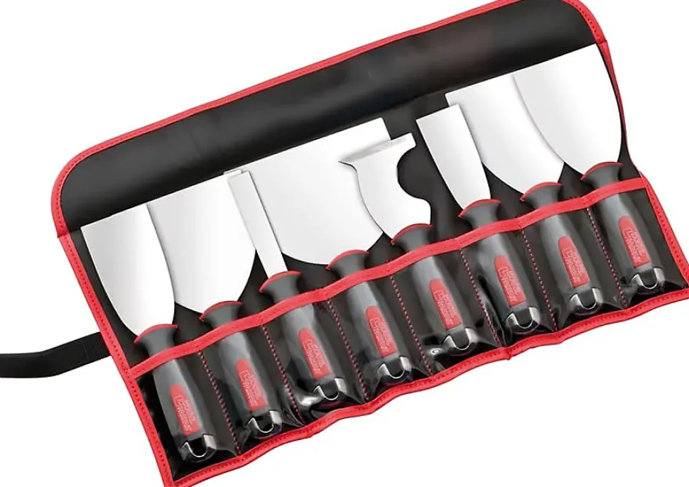 TROUSSE 8 COUTEAUX ALU CHOC OUTIL PARFAIT
