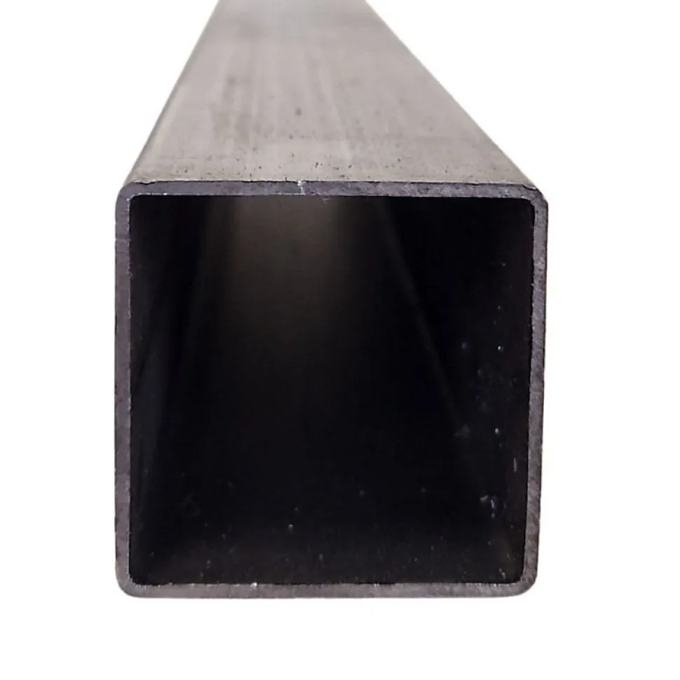 Tube carré acier 40 mm ep 3 mm, Longueur : 3 metres - Comment Fer
