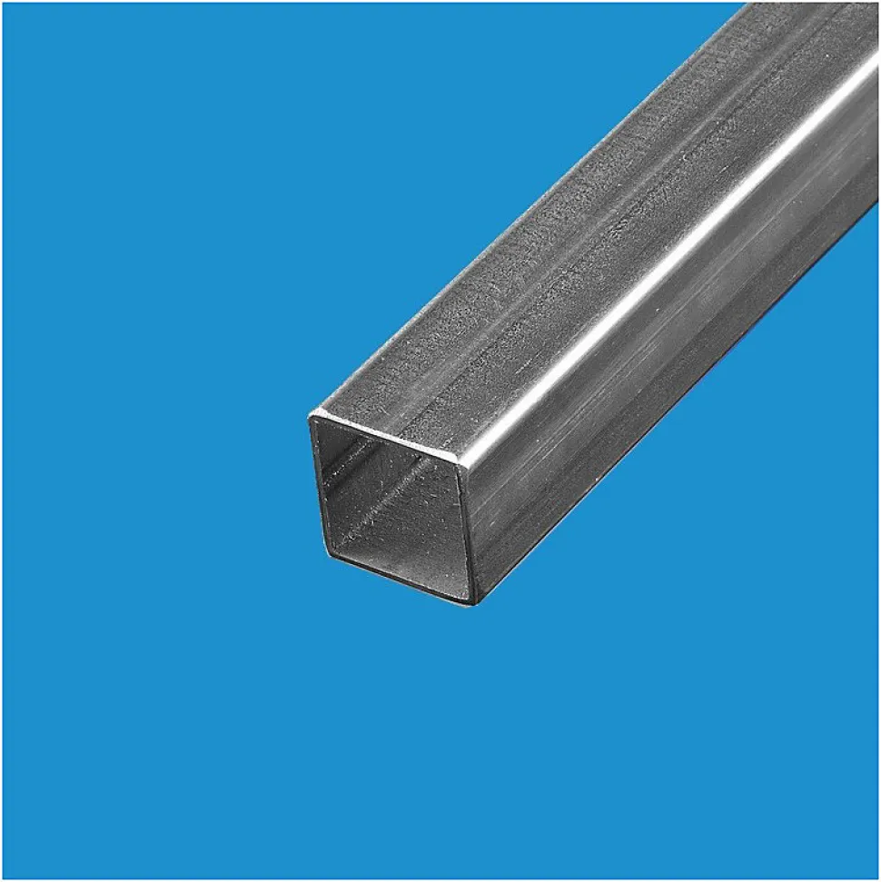 Tube carré acier 16 x 16 ep 1,5 mm, Longueur : 3 metres - Comment Fer