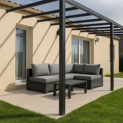 Tube carré acier 16 x 16 ep 1,5 mm, Longueur : 3 metres - Comment Fer