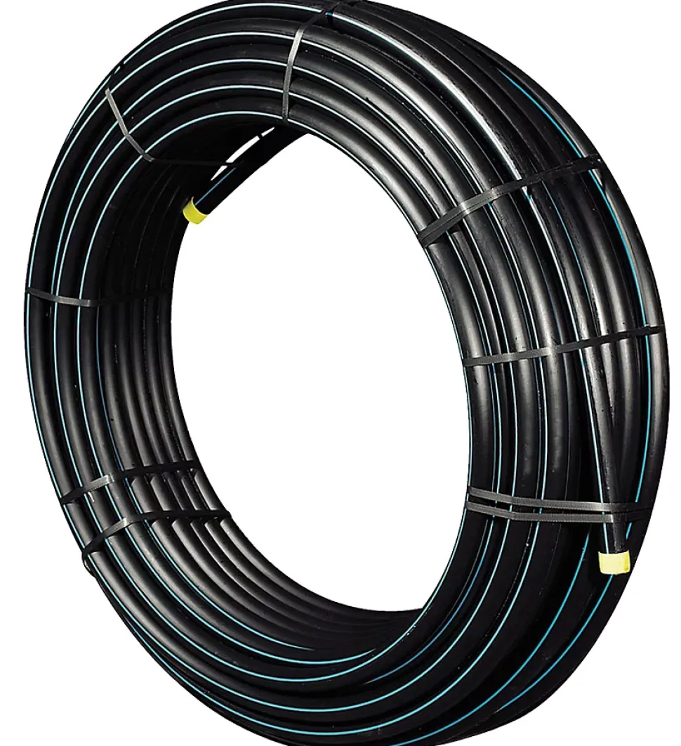 Tube PE eau 25m D25 bleu 16 bars - WAVIN - 3025011