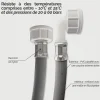 Tuyau d'arrivée d'eau universel pour machine à laver, lave vaisselle - Gris - 1.5 m - Linxor