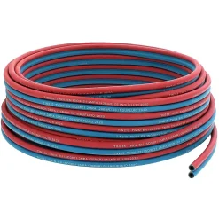 Tuyau de soudure oxygène/acétylène 10 mm - Longueur 20 mètres - HUGGY TUYAUX