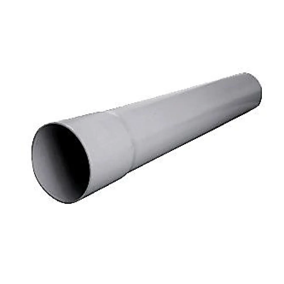 Tuyau en PVC compact Ø125 mm x 2 m Fitt