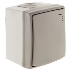 Va et vient + voyant IP55 Orok Zenitech
