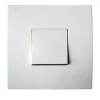 Va-et-vient blanc Diall Dune 10A - 2300W