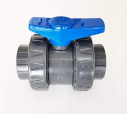 Vanne Interplast Fitt 50mm à coller double union démontable 5cm 50 mm PN16 PVC Pression Piscine