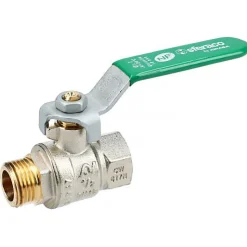 Vanne NF laiton nickelé - MF 1/2' - Sferaco