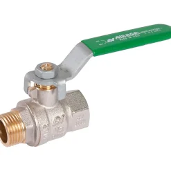 Vanne NF laiton nickelé - MF 3/8' - Sferaco