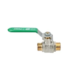 Vanne NF laiton nickelé - M 3/4' - Sferaco