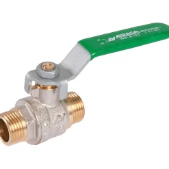 Vanne NF laiton nickelé - M 3/4' - Sferaco