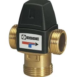 Vanne thermostatique VTA322 - Connexion: G3/4" - Largeur: 70 mm - Hauteur: 94 mm - Profondeur: 46 mm