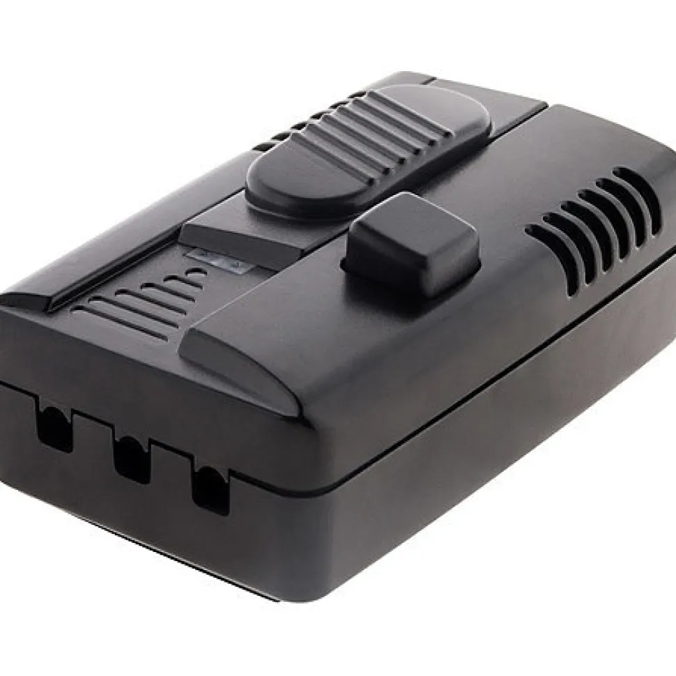 Variateur à pied à câbler plastique noir