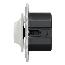 Variateur de lumière universel en 2 ou 3 fils 3W 200W Schneider Electric Odace blanc