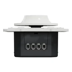Variateur de lumière universel en 2 ou 3 fils 3W 200W Schneider Electric Odace blanc