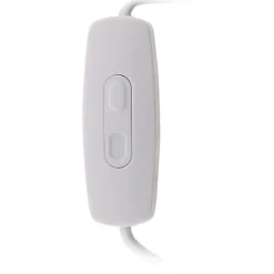 Variateur pour LED de 1 à 50 W précablé avec fiche 6A coloris blanc