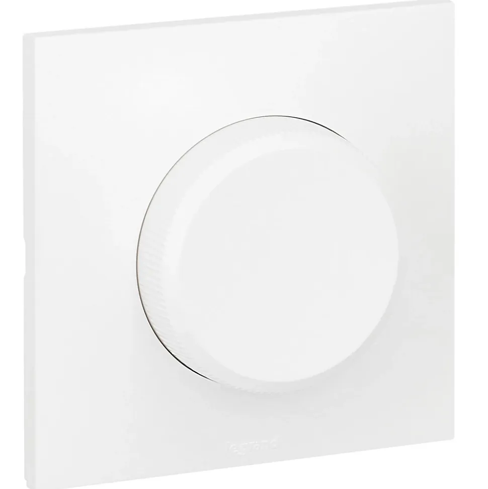 Variateur rotatif Legrand Neptune plastique brillant blanc