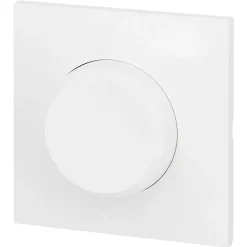 Variateur rotatif Legrand Neptune plastique brillant blanc