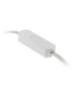 Variateur simple mini pré-câblé blanc brillant