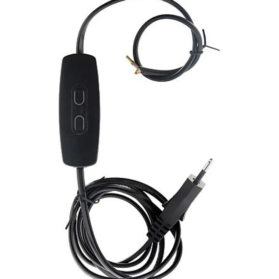 Variateur universel pré-câbléplastique noir brillant