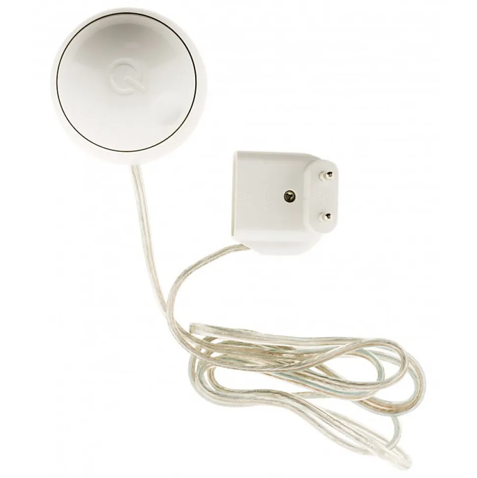 Variateur universel rotatif et prise gigogne blanc