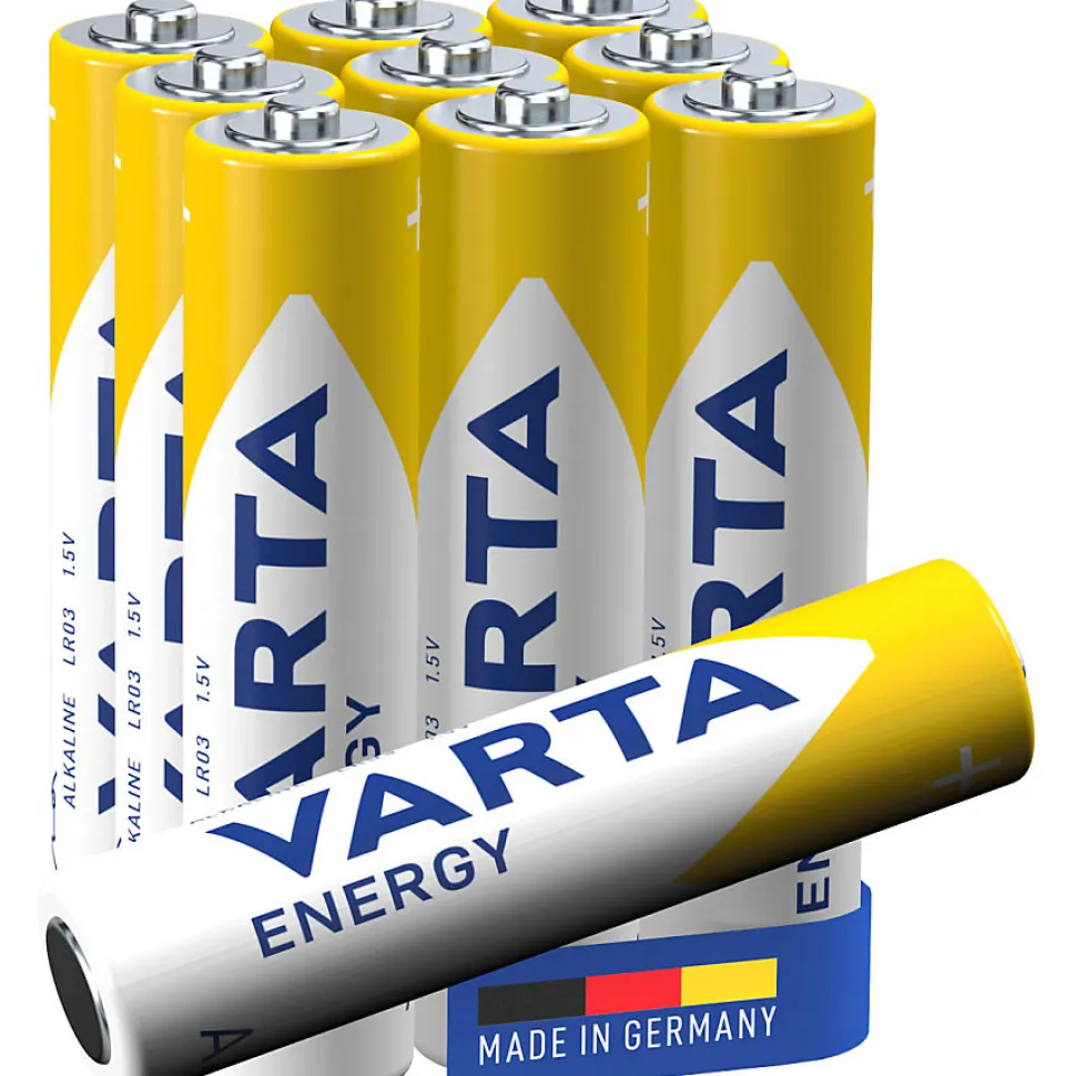Varta - Blister de 10 Piles Alcalines ENERGY AAA
