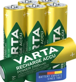 Varta - Pile rechargeable AA 2100 mAh blister de 6