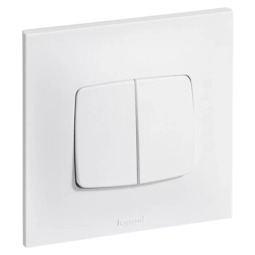 Va&vient + poussoir Legrand Neptune 10A