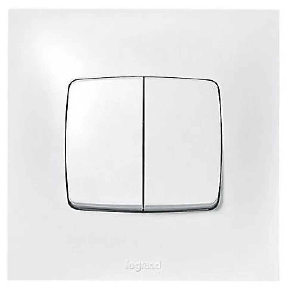 Va&vient + poussoir Legrand Neptune 10A