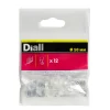 Ventouse Diall 10 mm x12, transparent