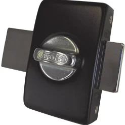 Verrou à bouton ABUS 45 mm Ø23 mm + Gâche