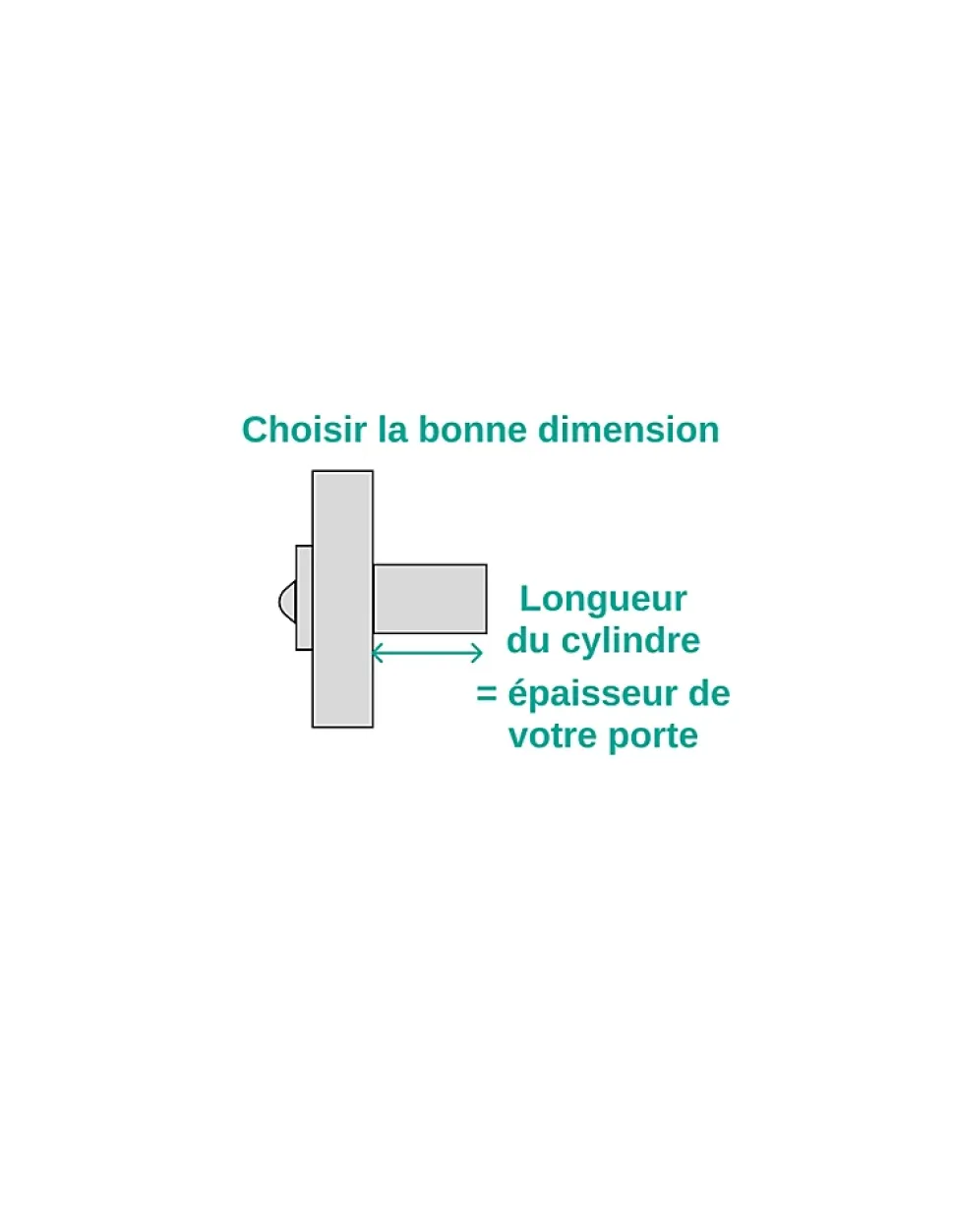 Verrou à bouton Etendard pour porte d'entrée, cylindre 40mm, acier, 3 clés, époxy bronze - THIRARD