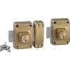 Verrou Alpha 1957 bouton 45mm (x2) même clé
