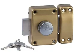 Verrou Alpha bouton 30mm ø22mm Bricard