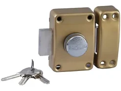 Verrou Alpha bouton 45mm ø22mm Bricard