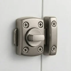 Verrou automatique Diall 30 mm acier zingué