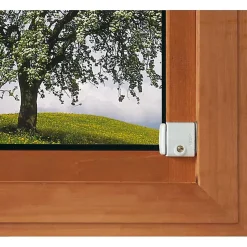 Verrou de fenêtre Abus blanc en saillie
