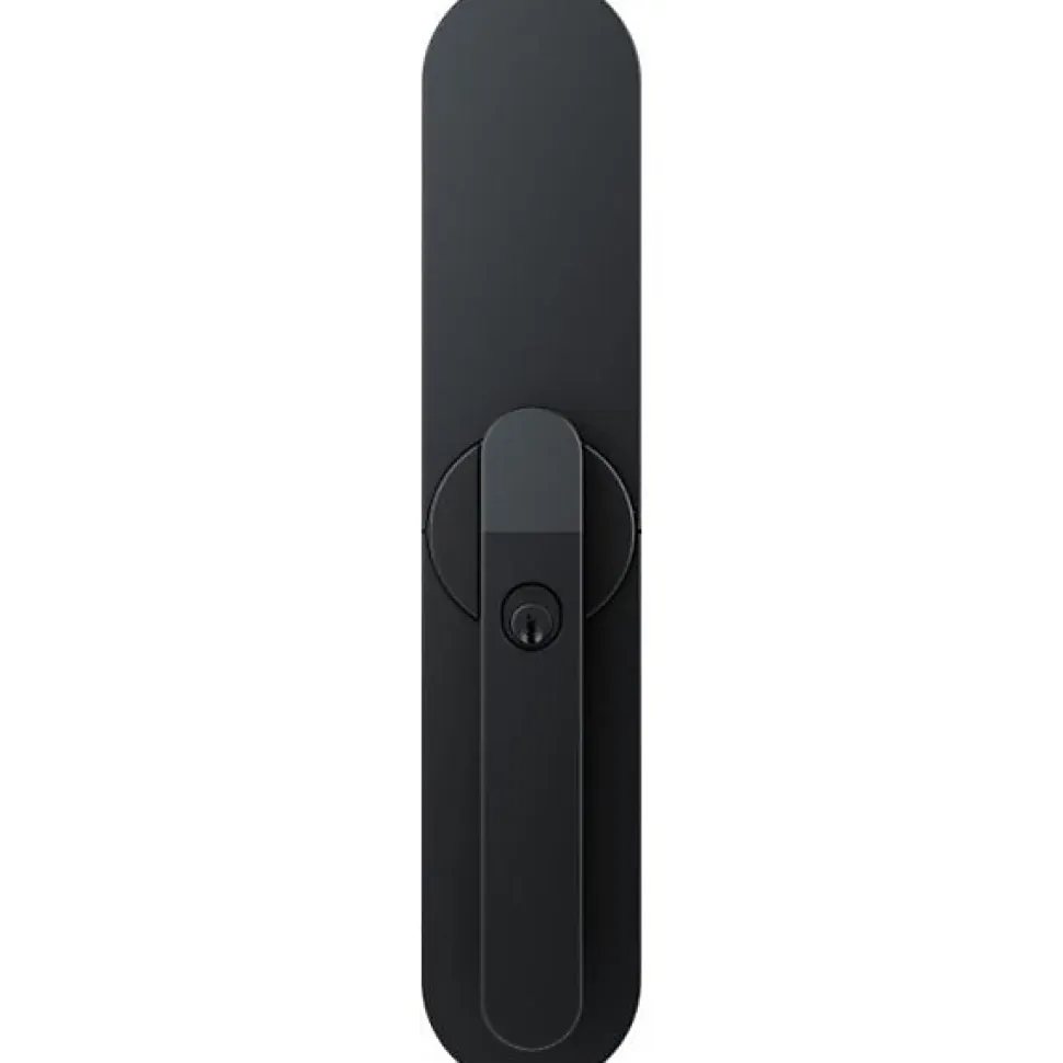 Verrou de sécurité porte de terrasse - ABUS - WINTECTO One FCA4100 BK - Technologie SmartX™, capteur d'alarme 3D