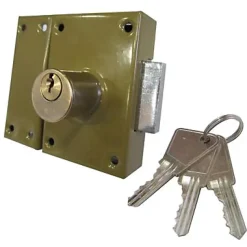 Verrou double entrée 11 x 8.2 x 9 mm