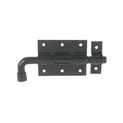 Verrou pistolet ø12 mm acier noir Afbat