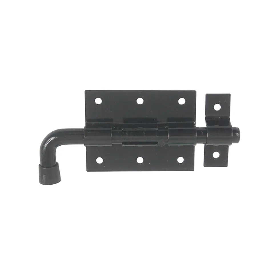 Verrou pistolet ø12 mm acier noir Afbat
