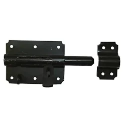 Verrou porte cadenas Afbat noir ø14 mm