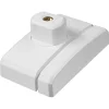 Verrou pour fenêtre/baie Abus acier blanc