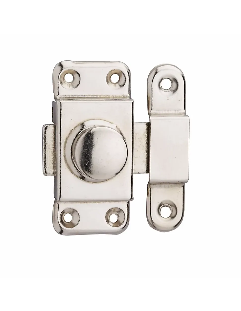 Verrou pour porte d'ameublement, 25mm, acier zingué - THIRARD