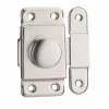 Verrou pour porte d'ameublement, 40mm, acier nickelé - THIRARD