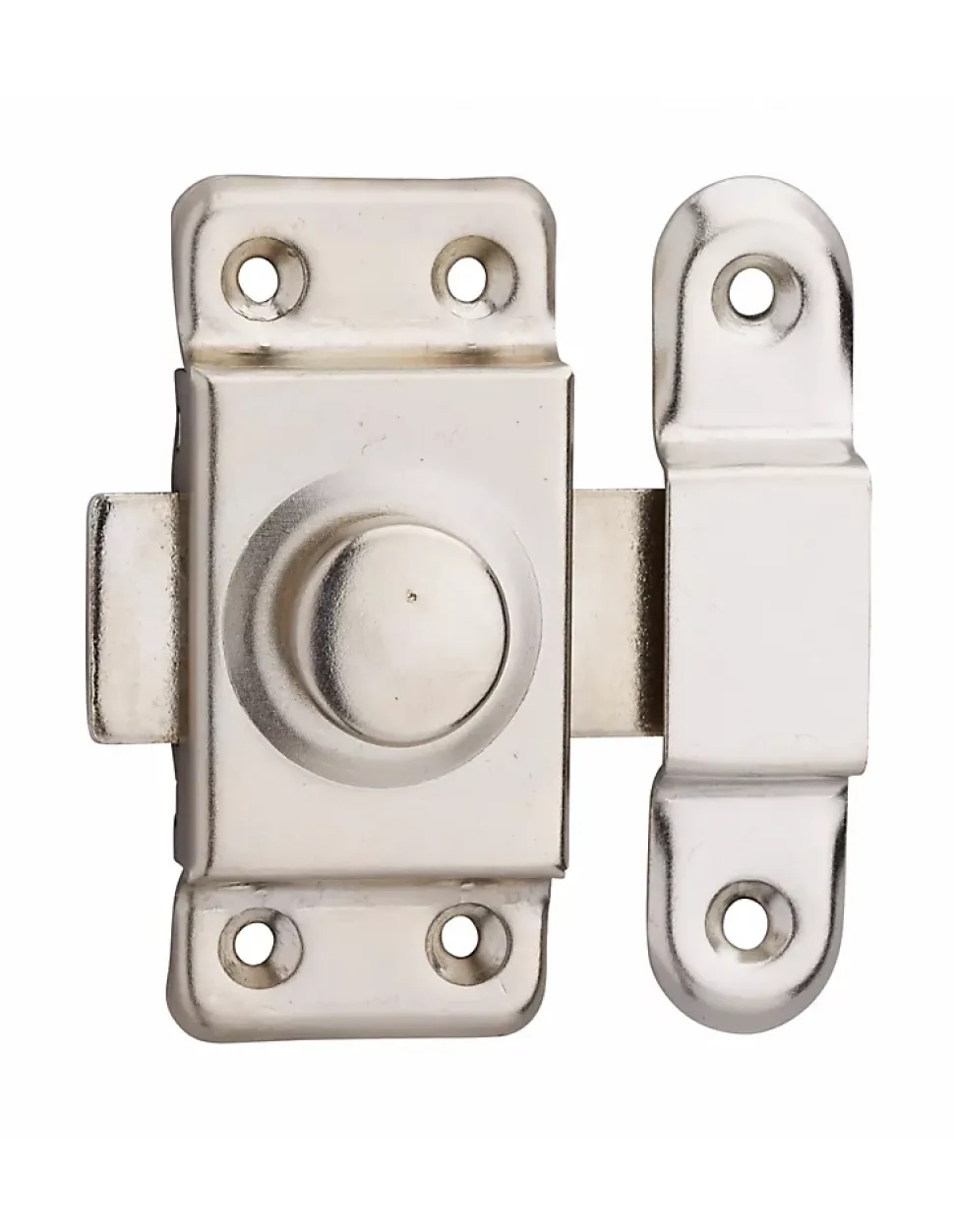Verrou pour porte d'ameublement, 30mm, acier zingué - THIRARD
