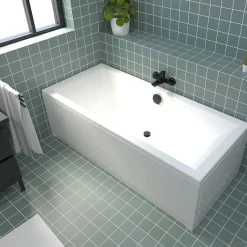 Vidage de baignoire automatique à câble sortie orientable à 360° Valentin finition noire