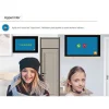 Vidéophone connecté wifi avec 4 écrans pour maison à plusieurs niveaux