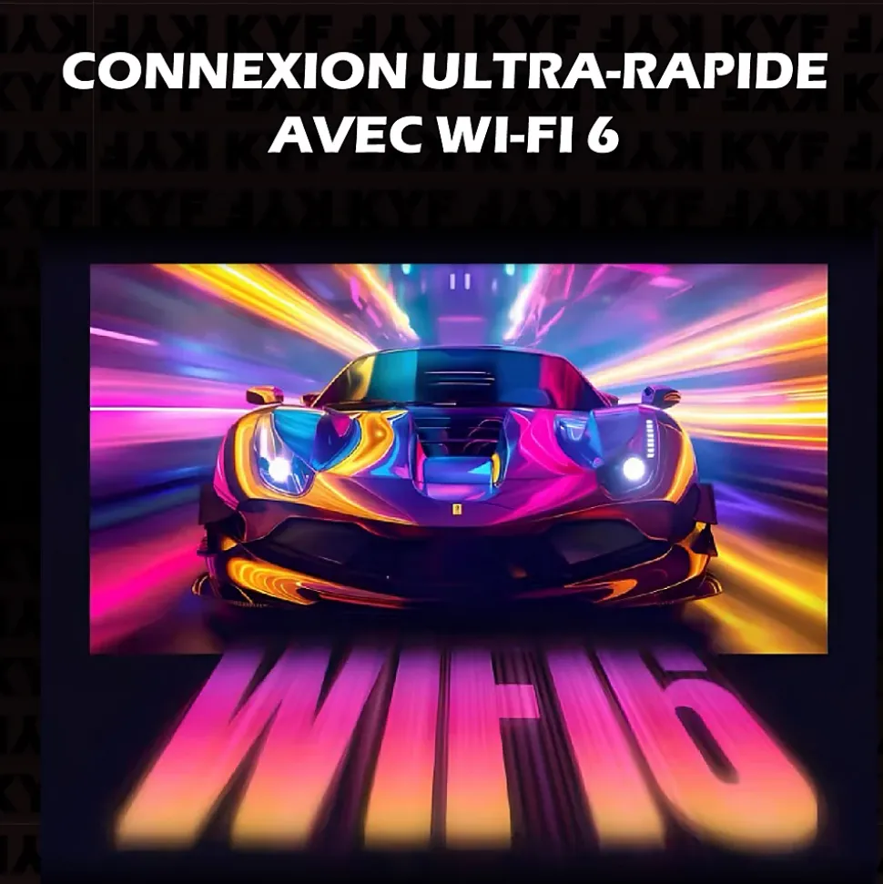 Vidéoprojecteur Android 13.0 FULL HD Design rétro pliable + Mini mur d'enceinte 20W bluetooth modulable 4-EN-1