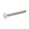Vis à bois en acier inoxydable A2 pozidriv 6x80 mm - 200 pièces